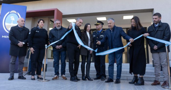 Cornejo participó de la inauguración de tres nuevos edificios para el Sistema Penitenciario San Felipe